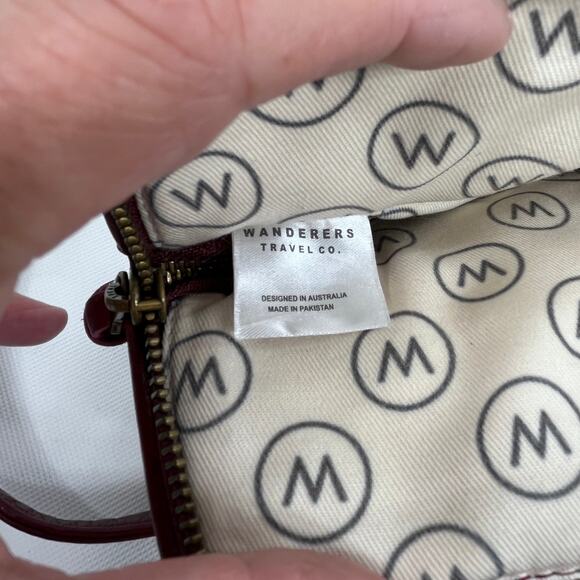 Wanderers Travel Co Crossbody Bag Marianna Burgundy Leather Handbag - Picture 15 of 16